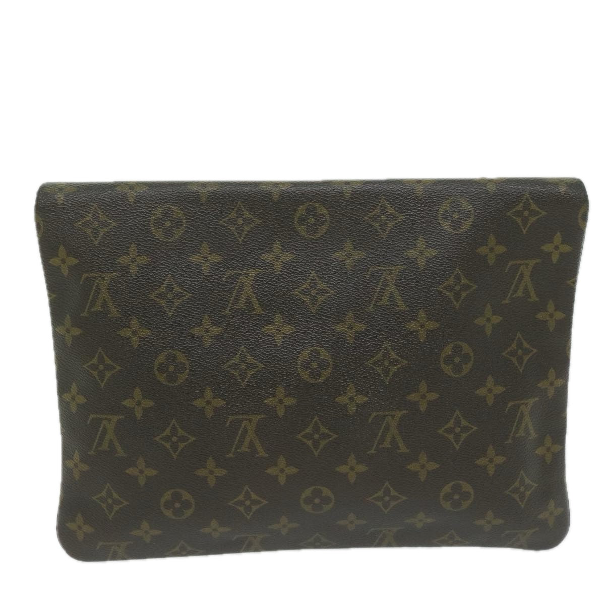 LOUIS VUITTON Monogram Pochette Priant Clutch Bag M51805 LV Auth am5733 - 0