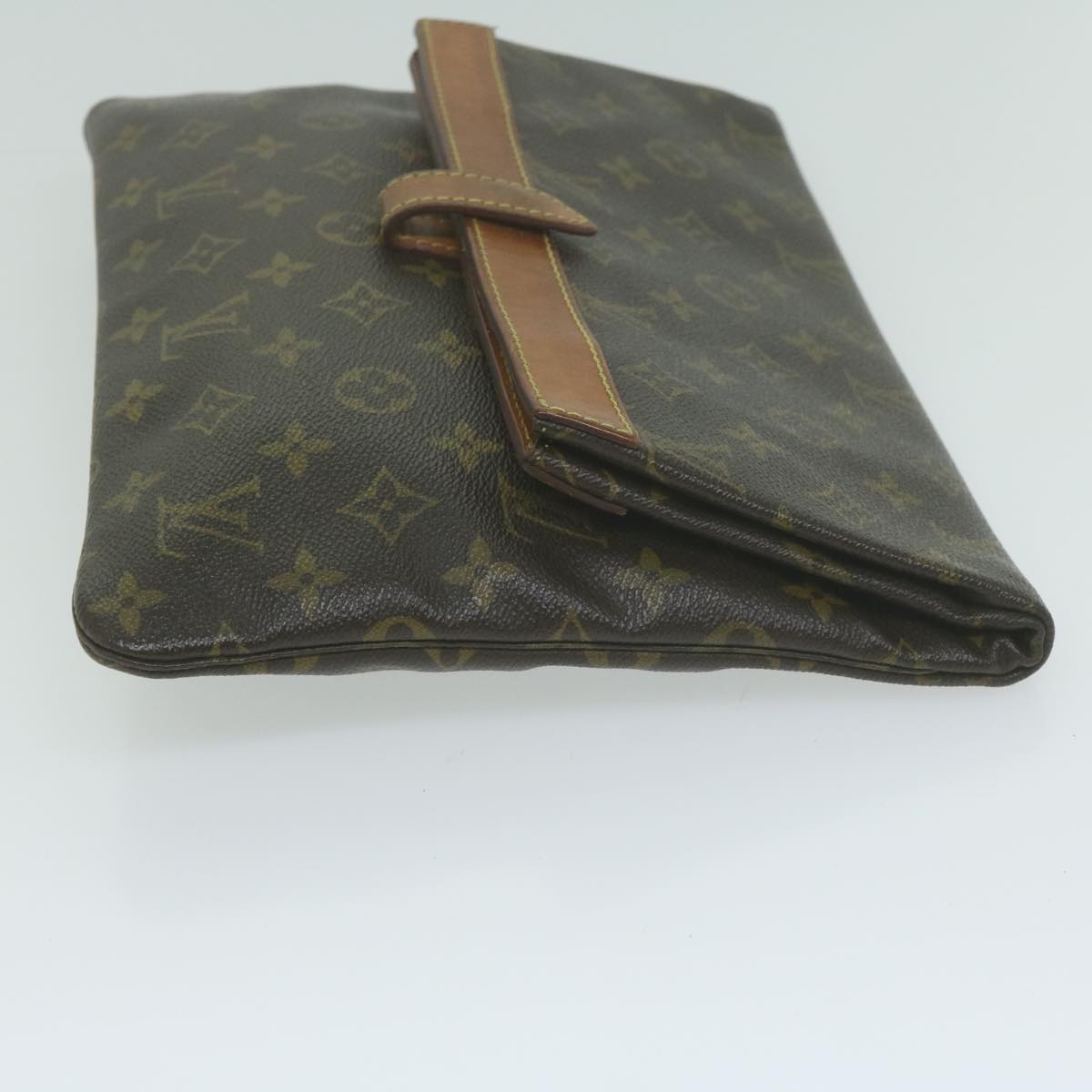 LOUIS VUITTON Monogram Pochette Priant Clutch Bag M51805 LV Auth am5733