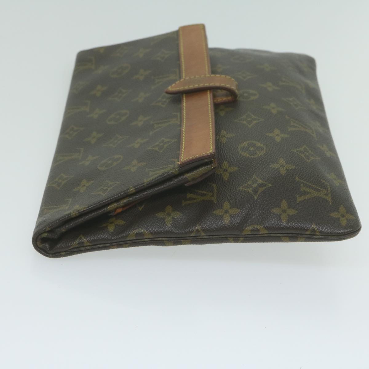 LOUIS VUITTON Monogram Pochette Priant Clutch Bag M51805 LV Auth am5733