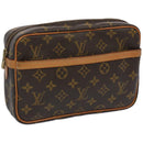 LOUIS VUITTON Monogram Compiegne 23 Clutch Bag M51847 LV Auth am5734-1