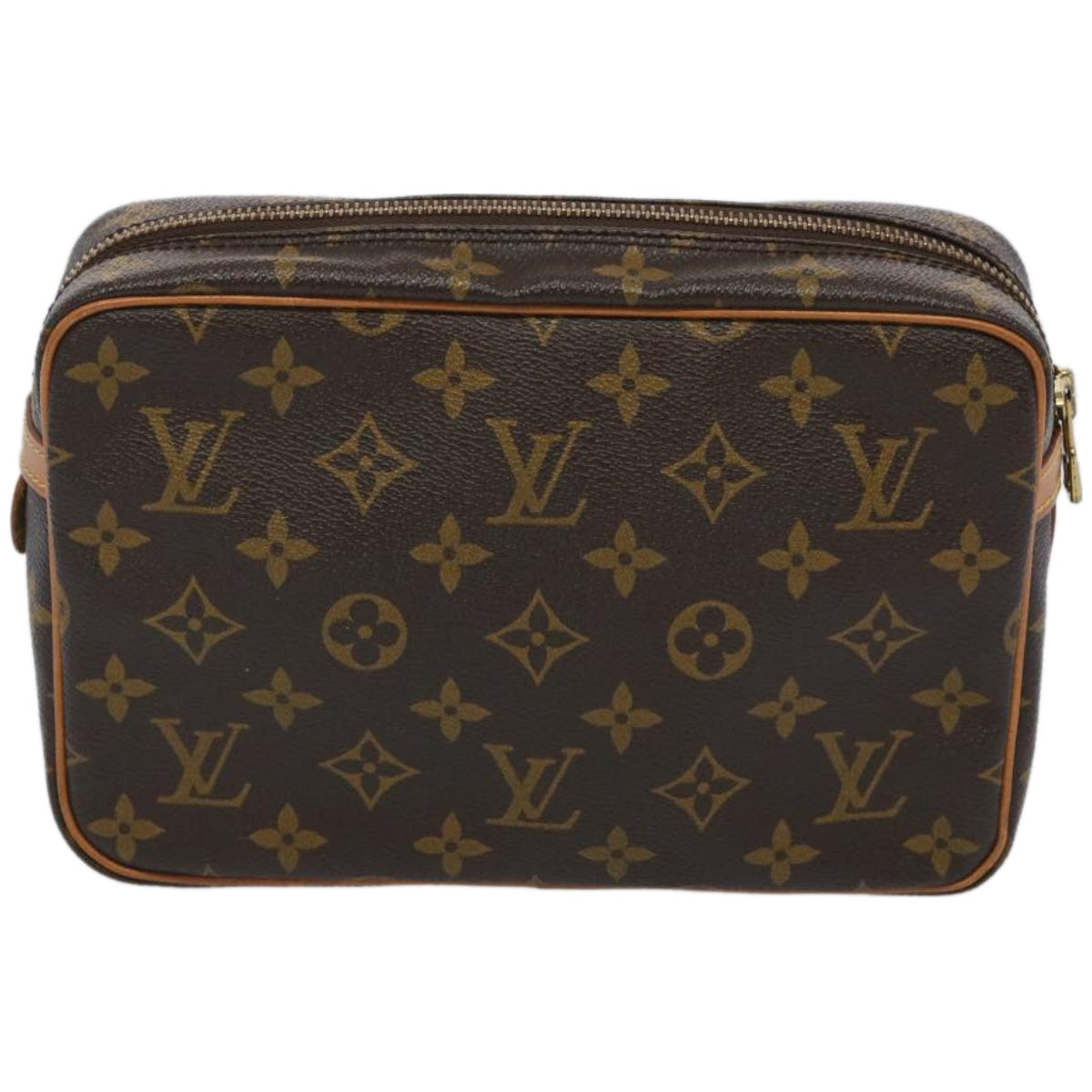 LOUIS VUITTON Monogram Compiegne 23 Clutch Bag M51847 LV Auth am5734 - 0