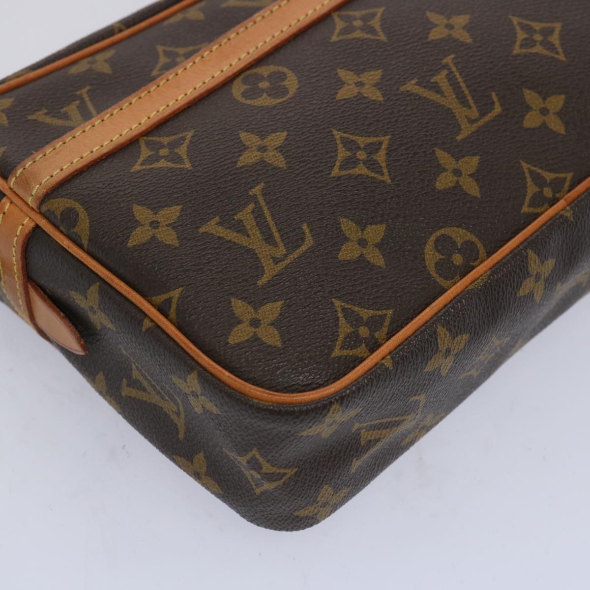 LOUIS VUITTON Monogram Compiegne 23 Clutch Bag M51847 LV Auth am5734