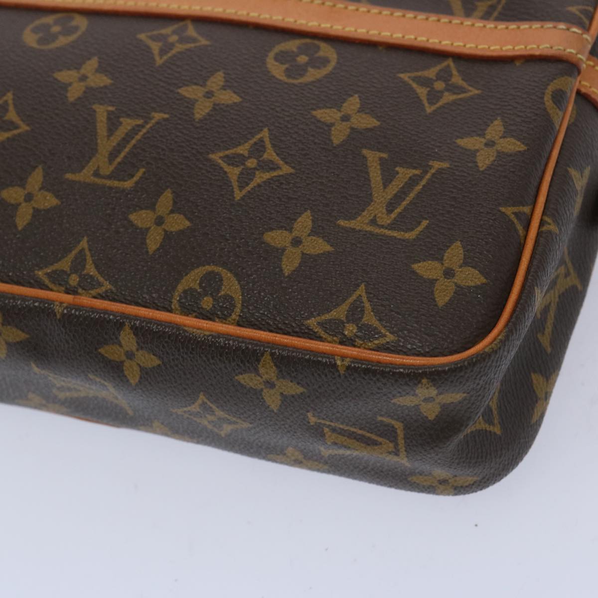 LOUIS VUITTON Monogram Compiegne 23 Clutch Bag M51847 LV Auth am5734