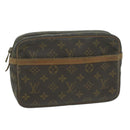 LOUIS VUITTON Monogram Compiegne 23 Clutch Bag M51847 LV Auth am5735-1