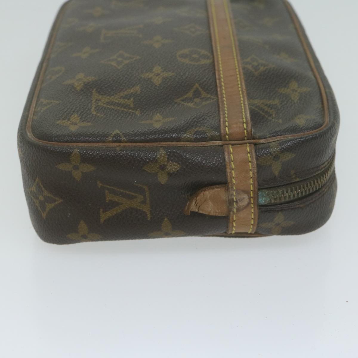 LOUIS VUITTON Monogram Compiegne 23 Clutch Bag M51847 LV Auth am5735