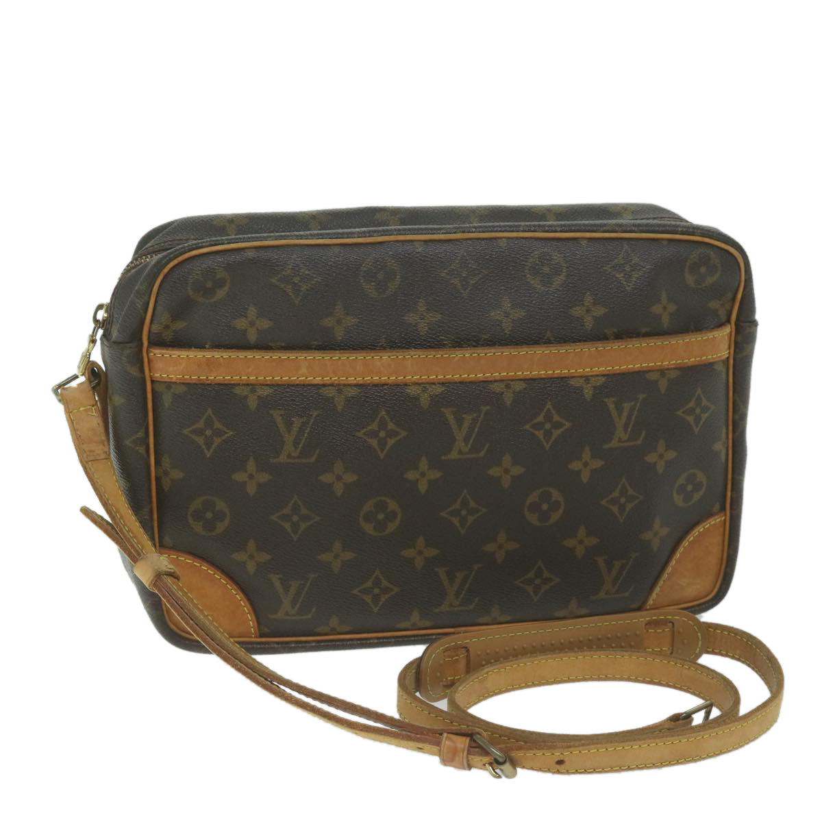 LOUIS VUITTON Monogram Trocadero 30 Shoulder Bag M51272 LV Auth am5738