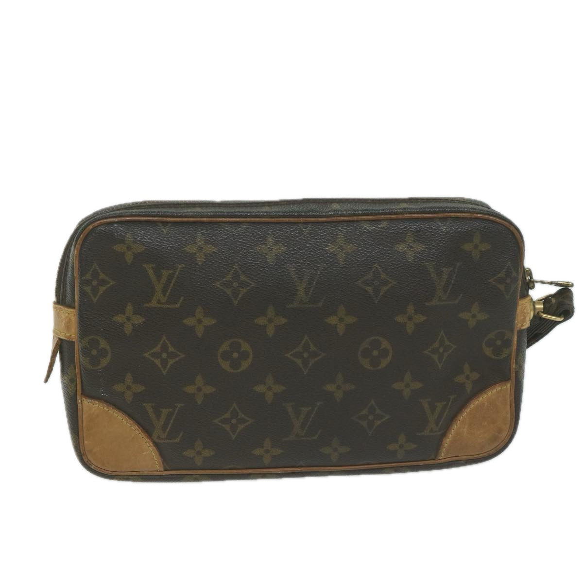 LOUIS VUITTON Monogram Marly Dragonne GM Clutch Bag M51825 LV Auth am5743 - 0