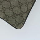 GUCCI GG Supreme Shoulder Bag PVC Beige 141626 Auth am5746-14