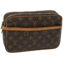 LOUIS VUITTON Monogram Compiegne 23 Clutch Bag M51847 LV Auth am5755-1