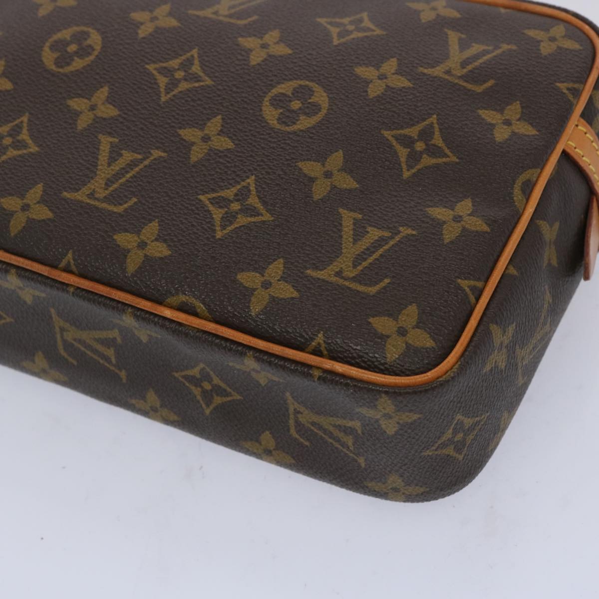 LOUIS VUITTON Monogram Compiegne 23 Clutch Bag M51847 LV Auth am5755