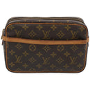 LOUIS VUITTON Monogram Compiegne 23 Clutch Bag M51847 LV Auth am5755-13