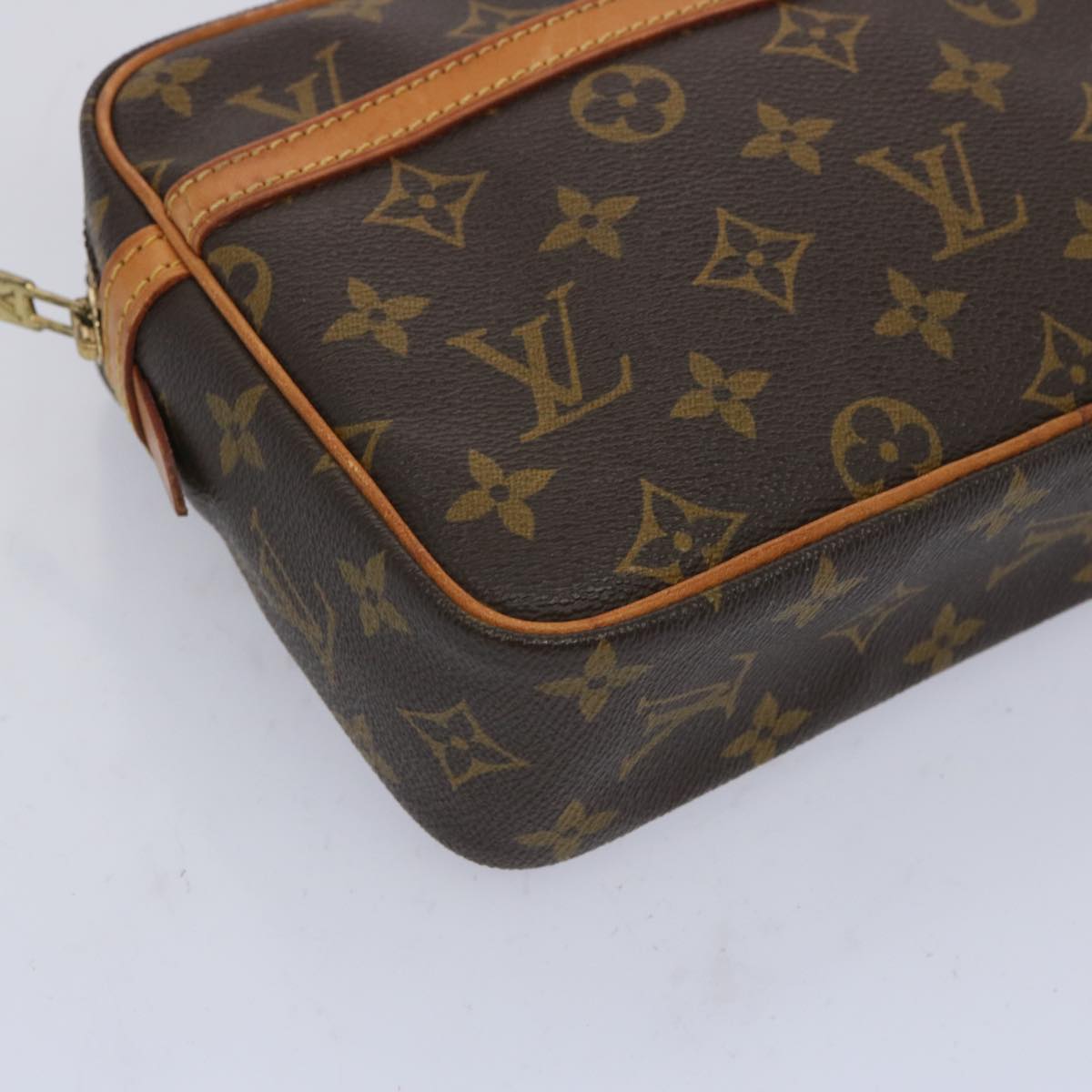 LOUIS VUITTON Monogram Compiegne 23 Clutch Bag M51847 LV Auth am5755