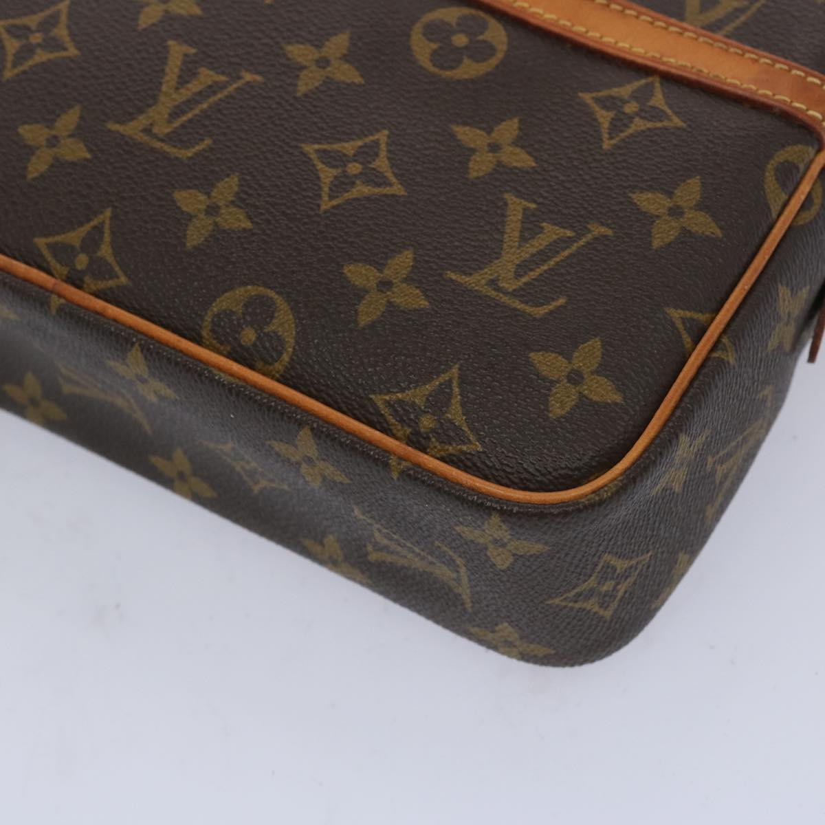 LOUIS VUITTON Monogram Compiegne 23 Clutch Bag M51847 LV Auth am5755