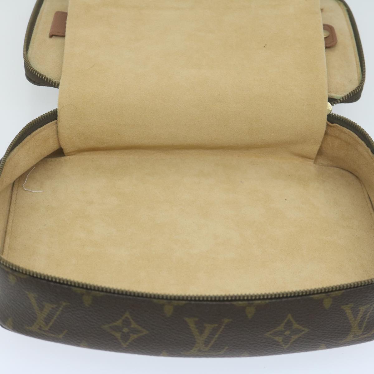 LOUIS VUITTON Monogram Monte Carlo Jewelry Box Vintage M47350 LV Auth am5757