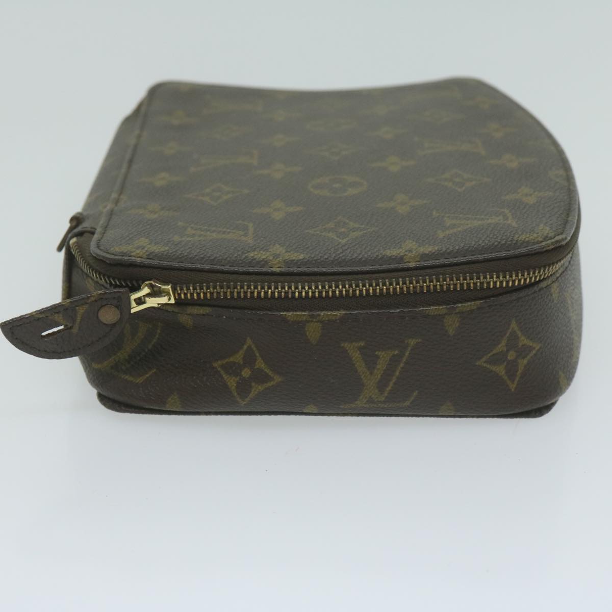 LOUIS VUITTON Monogram Monte Carlo Jewelry Box Vintage M47350 LV Auth am5757