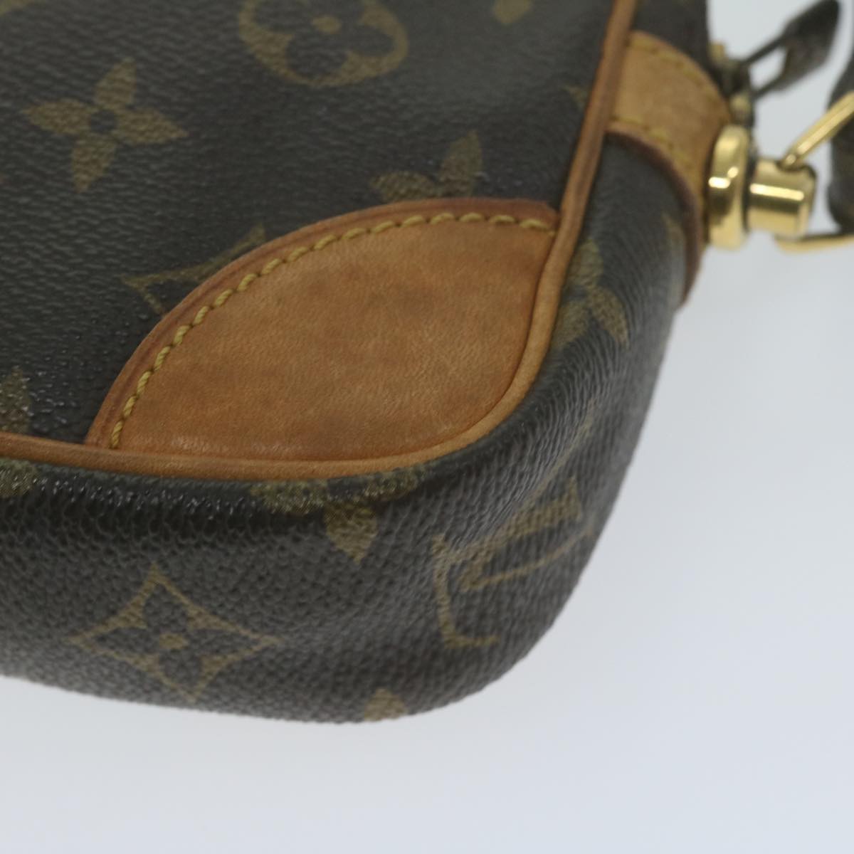 LOUIS VUITTON Monogram Marly Dragonne PM Clutch Bag M51827 LV Auth am5759