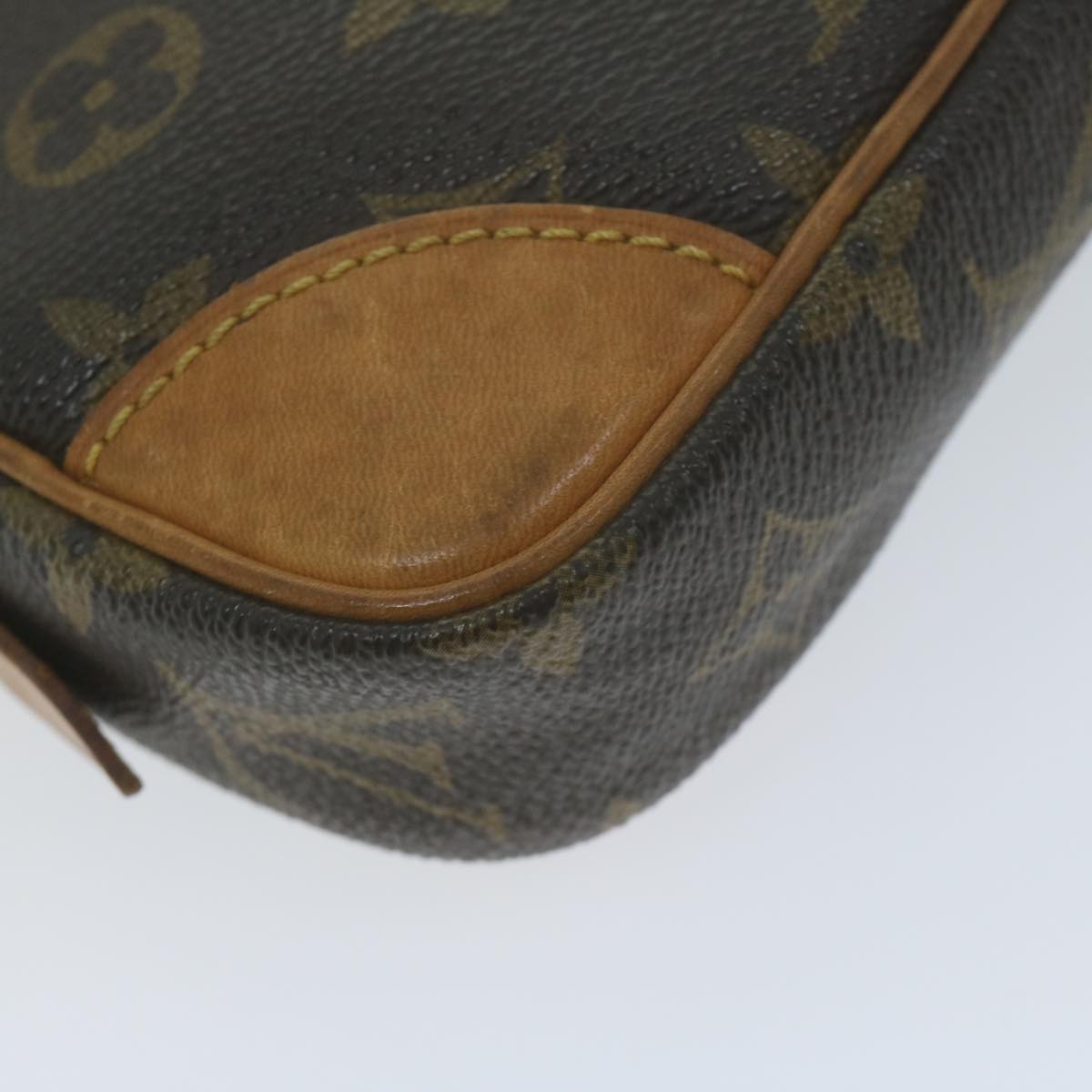 LOUIS VUITTON Monogram Marly Dragonne PM Clutch Bag M51827 LV Auth am5759