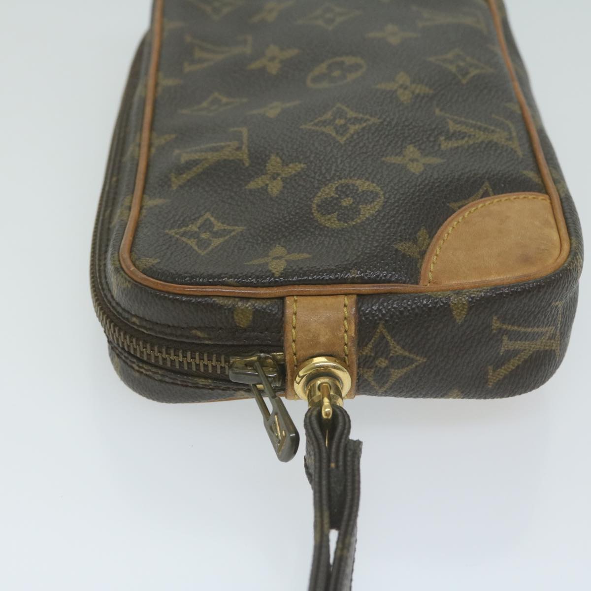 LOUIS VUITTON Monogram Marly Dragonne PM Clutch Bag M51827 LV Auth am5759