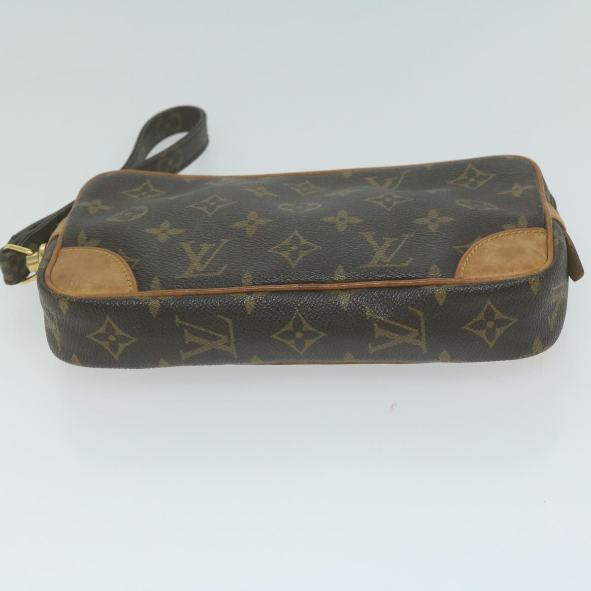 LOUIS VUITTON Monogram Marly Dragonne PM Clutch Bag M51827 LV Auth am5759