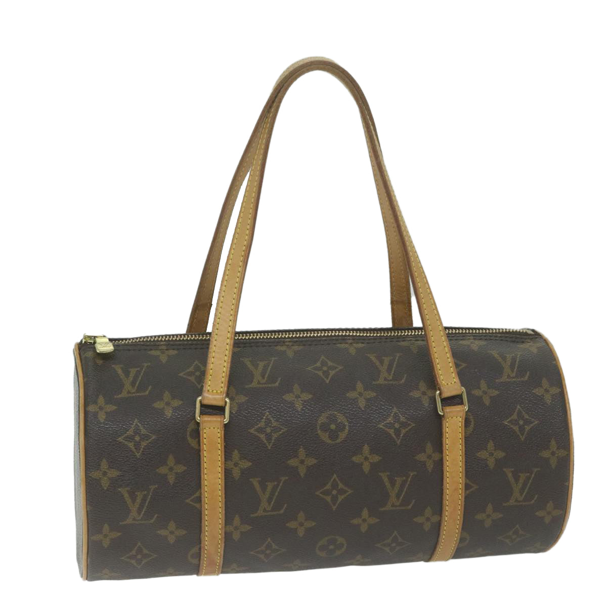 LOUIS VUITTON Monogram Papillon 30 Hand Bag M51385 LV Auth am5760