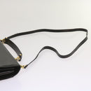 Gianni Versace Hand Bag Leather 2way Black Auth am5762-15