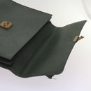 LOUIS VUITTON Taiga Leather Clutch Bag Hand Bag 2 Set Green LV Auth am5763-13