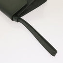 LOUIS VUITTON Taiga Leather Clutch Bag Hand Bag 2 Set Green LV Auth am5763-22