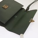 LOUIS VUITTON Taiga Leather Clutch Bag Hand Bag 2 Set Green LV Auth am5763-27