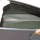 LOUIS VUITTON Taiga Leather Clutch Bag Hand Bag 2 Set Green LV Auth am5763-29