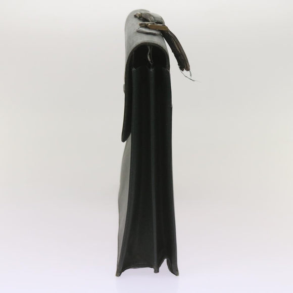 LOUIS VUITTON Taiga Leather Clutch Bag Hand Bag 2 Set Green LV Auth am5763