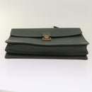 LOUIS VUITTON Taiga Leather Clutch Bag Hand Bag 2 Set Green LV Auth am5763-9