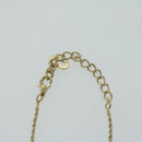 Christian Dior Necklace metal Gold Auth am5774-4