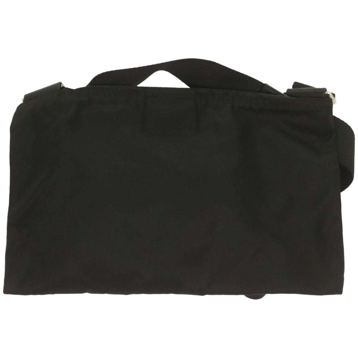 PRADA Shoulder Bag Nylon Black Auth am5780