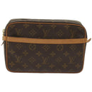LOUIS VUITTON Monogram Compiegne 23 Clutch Bag M51847 LV Auth am5781-13