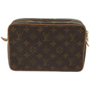 LOUIS VUITTON Monogram Compiegne 23 Clutch Bag M51847 LV Auth am5781-2