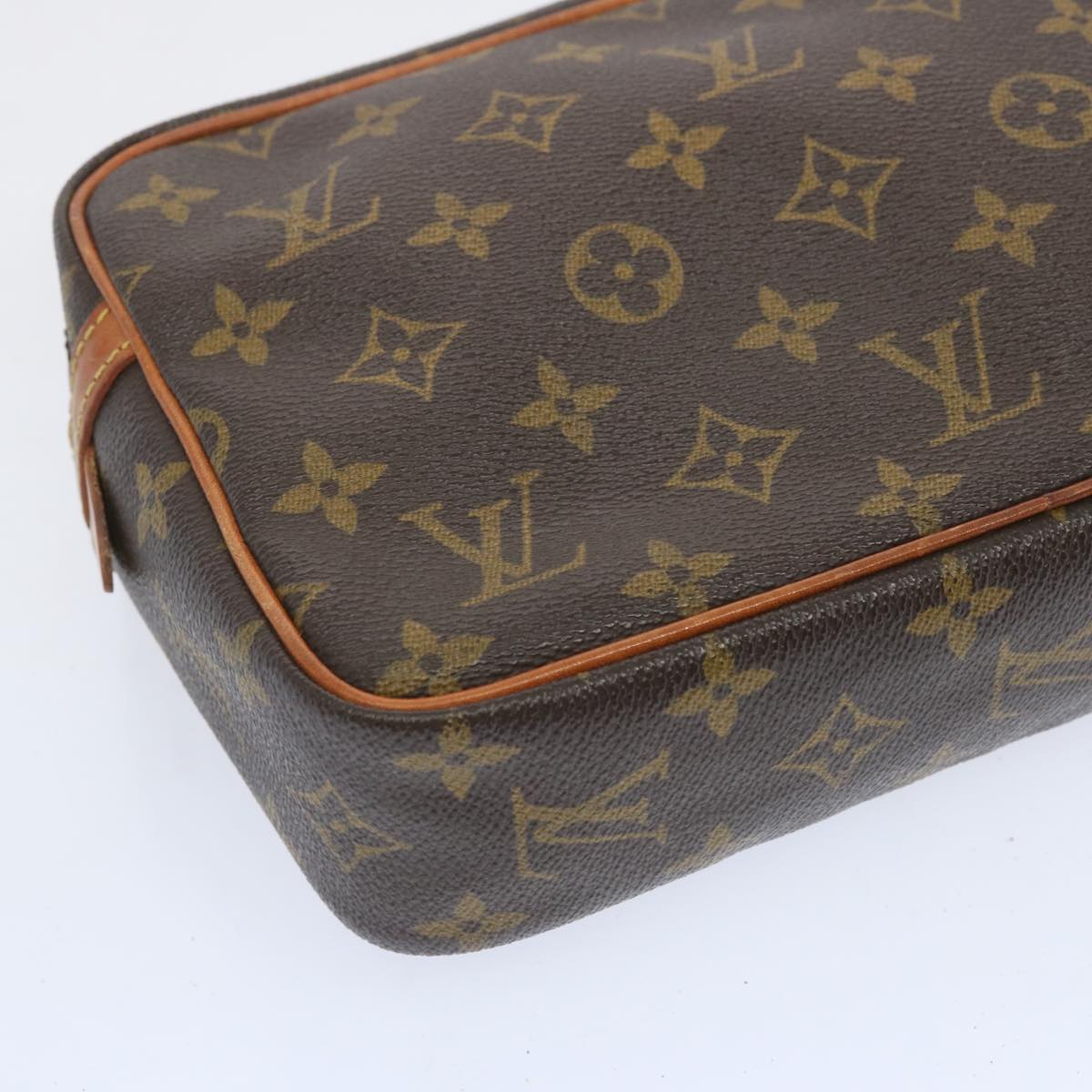 LOUIS VUITTON Monogram Compiegne 23 Clutch Bag M51847 LV Auth am5783