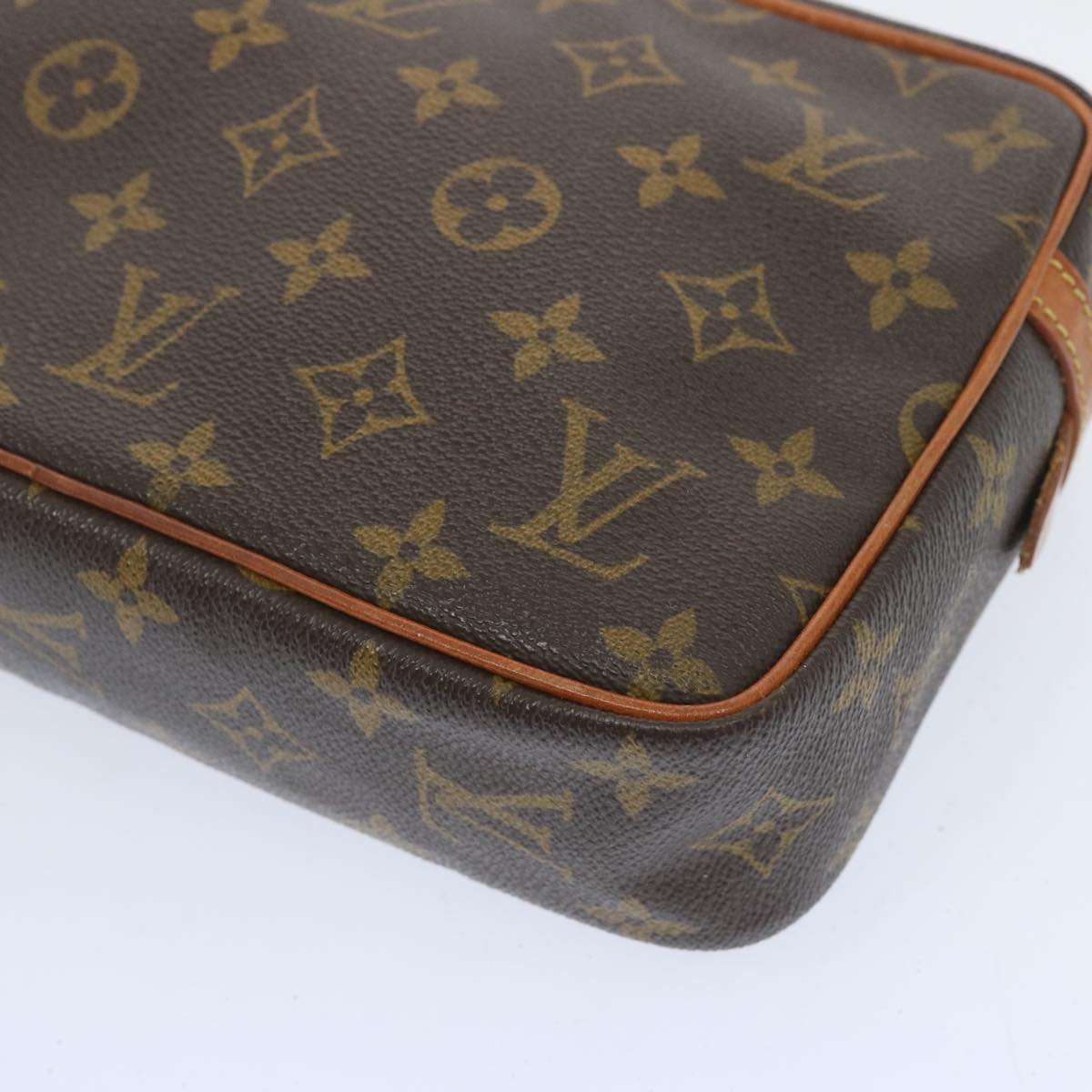 LOUIS VUITTON Monogram Compiegne 23 Clutch Bag M51847 LV Auth am5783