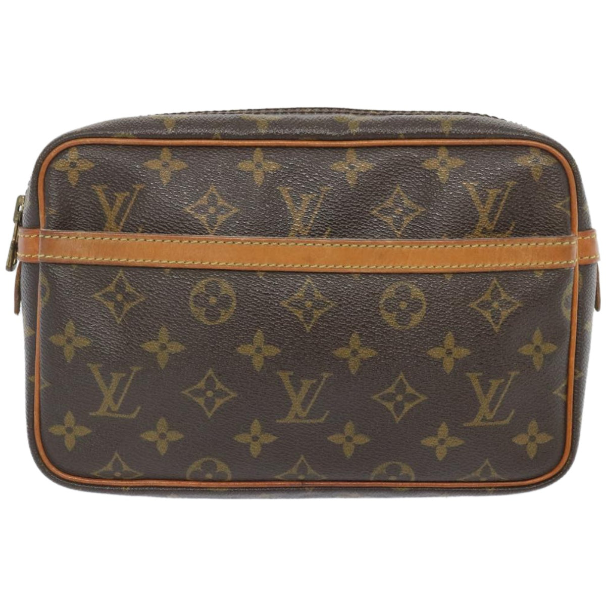 LOUIS VUITTON Monogram Compiegne 23 Clutch Bag M51847 LV Auth am5783