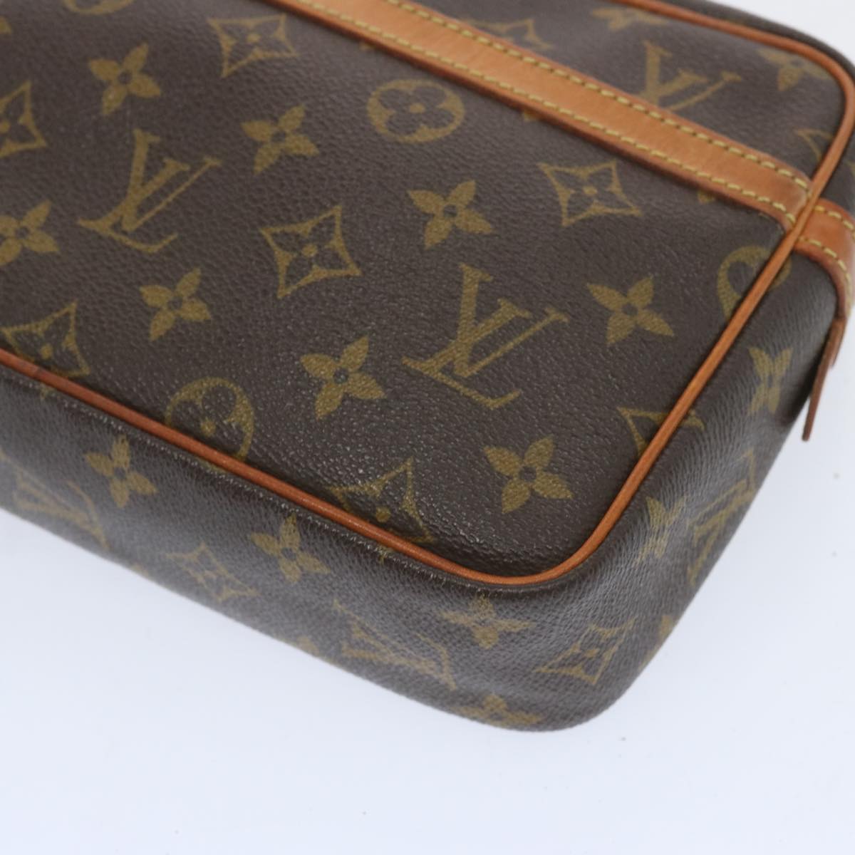 LOUIS VUITTON Monogram Compiegne 23 Clutch Bag M51847 LV Auth am5783