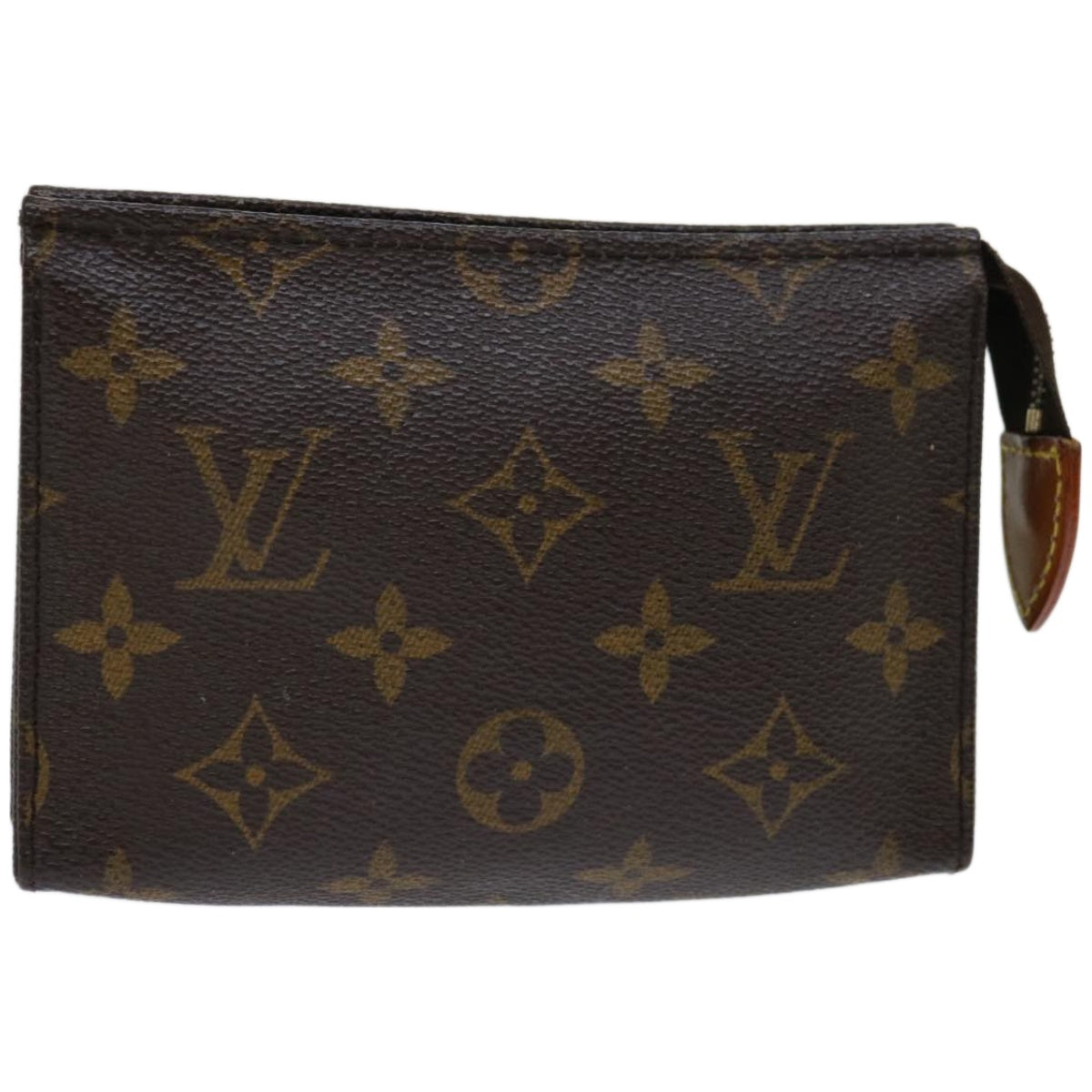 LOUIS VUITTON Monogram Poche Toilette 15 Pouch M47546 LV Auth am5786