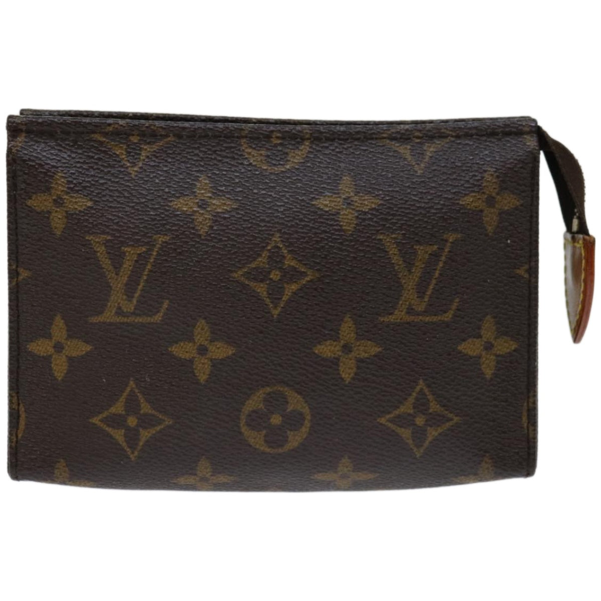 LOUIS VUITTON Monogram Poche Toilette 15 Pouch M47546 LV Auth am5786