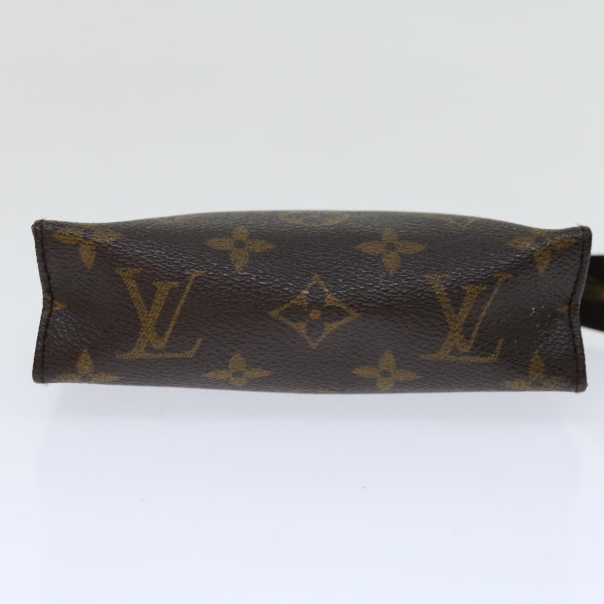 LOUIS VUITTON Monogram Poche Toilette 15 Pouch M47546 LV Auth am5786