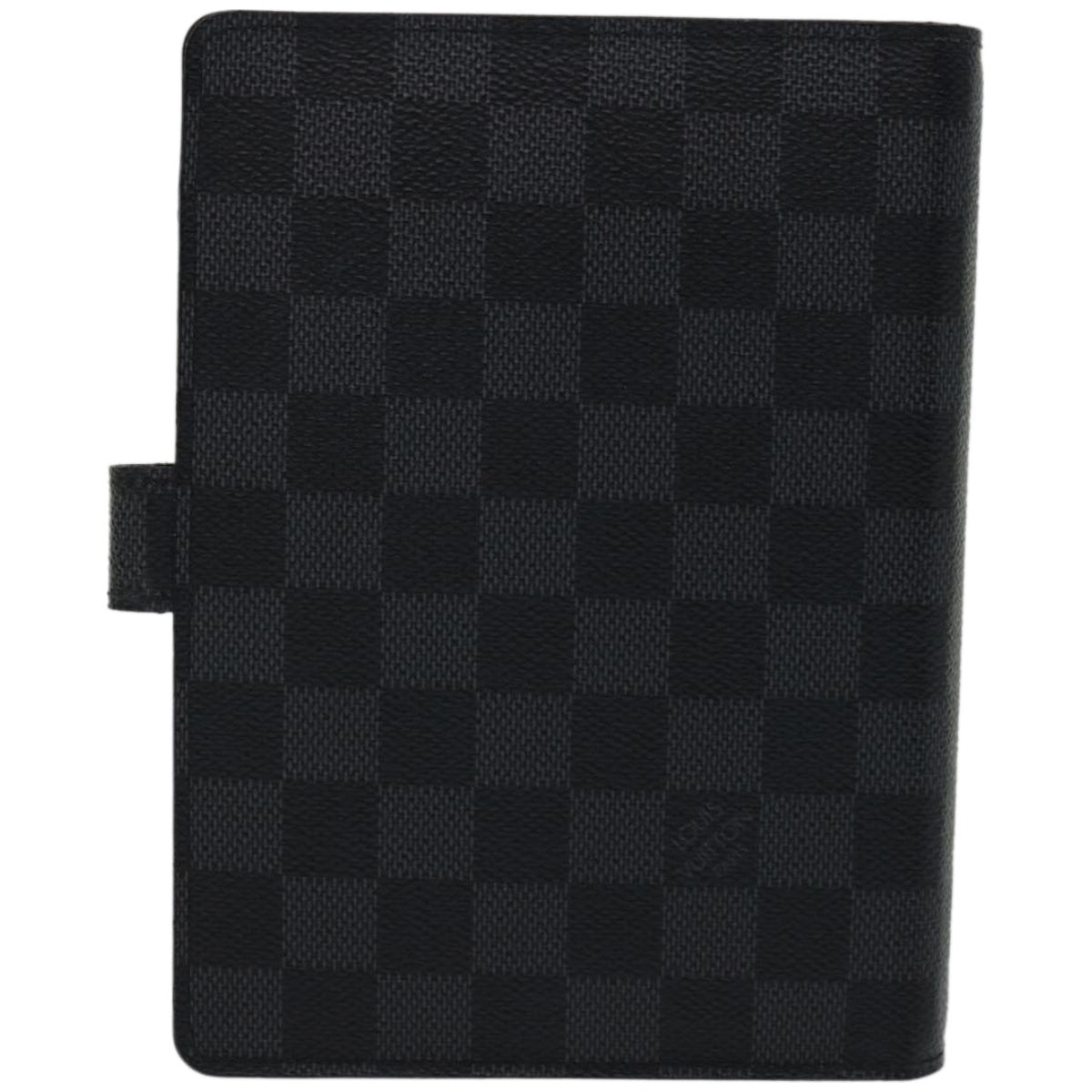 LOUIS VUITTON Damier Graphite Agenda MM Day Planner Cover R20242 LV Auth am5792 - 0