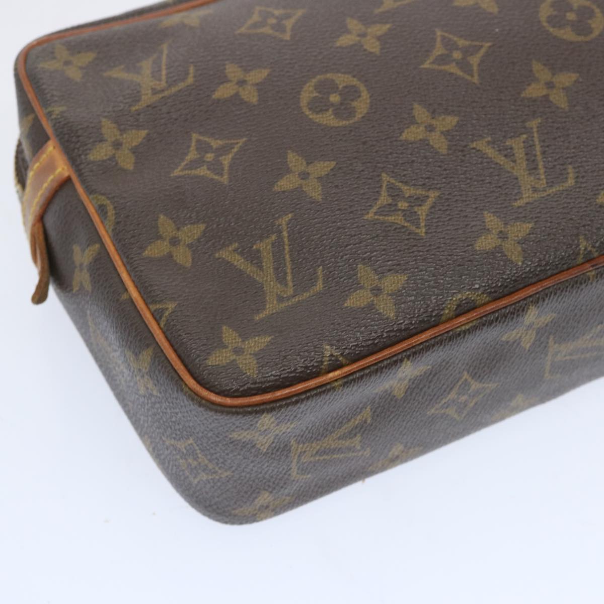 LOUIS VUITTON Monogram Compiegne 23 Clutch Bag M51847 LV Auth am5794