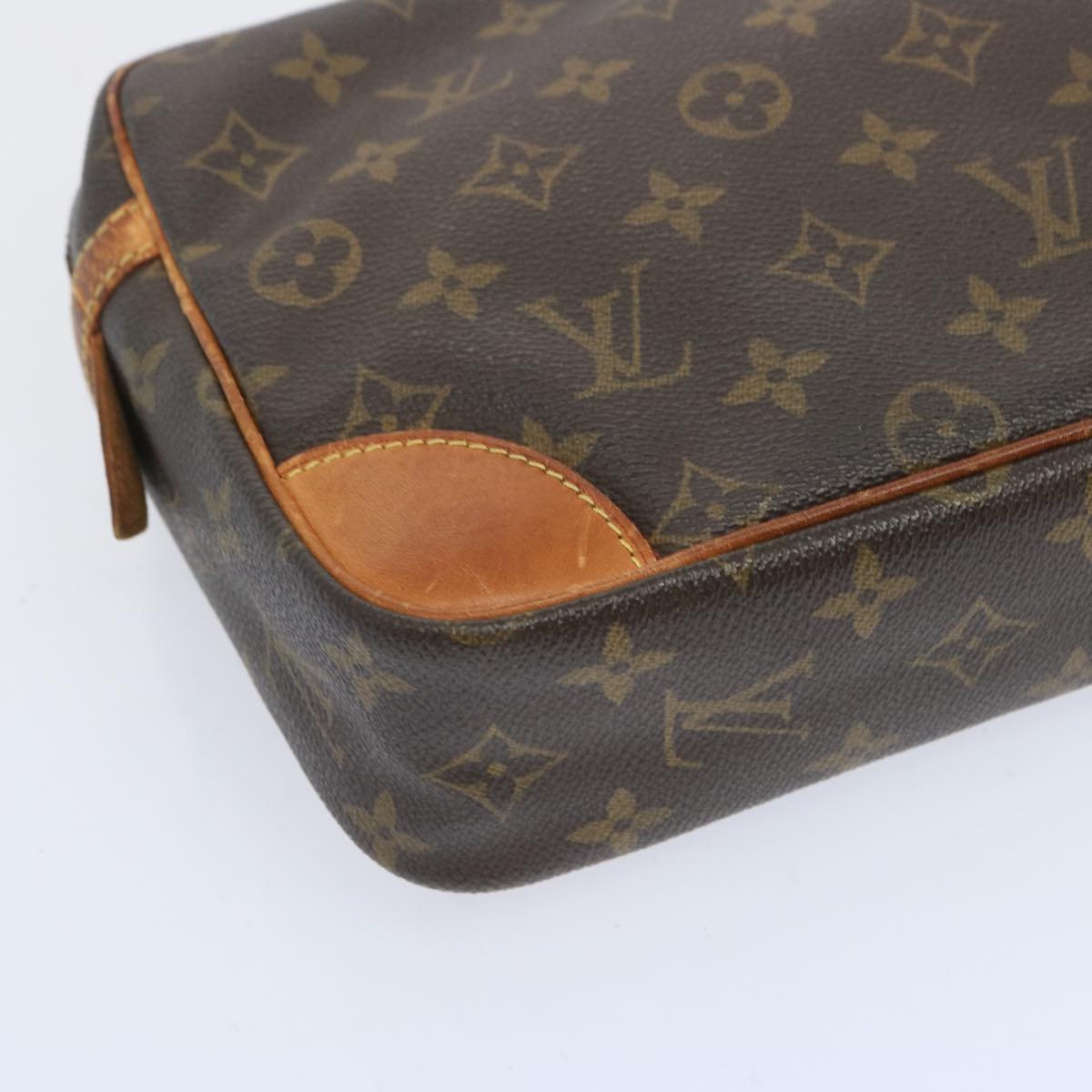 LOUIS VUITTON Monogram Compiegne 28 Clutch Bag M51845 LV Auth am5799