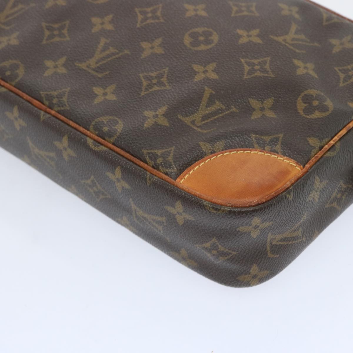 LOUIS VUITTON Monogram Compiegne 28 Clutch Bag M51845 LV Auth am5799