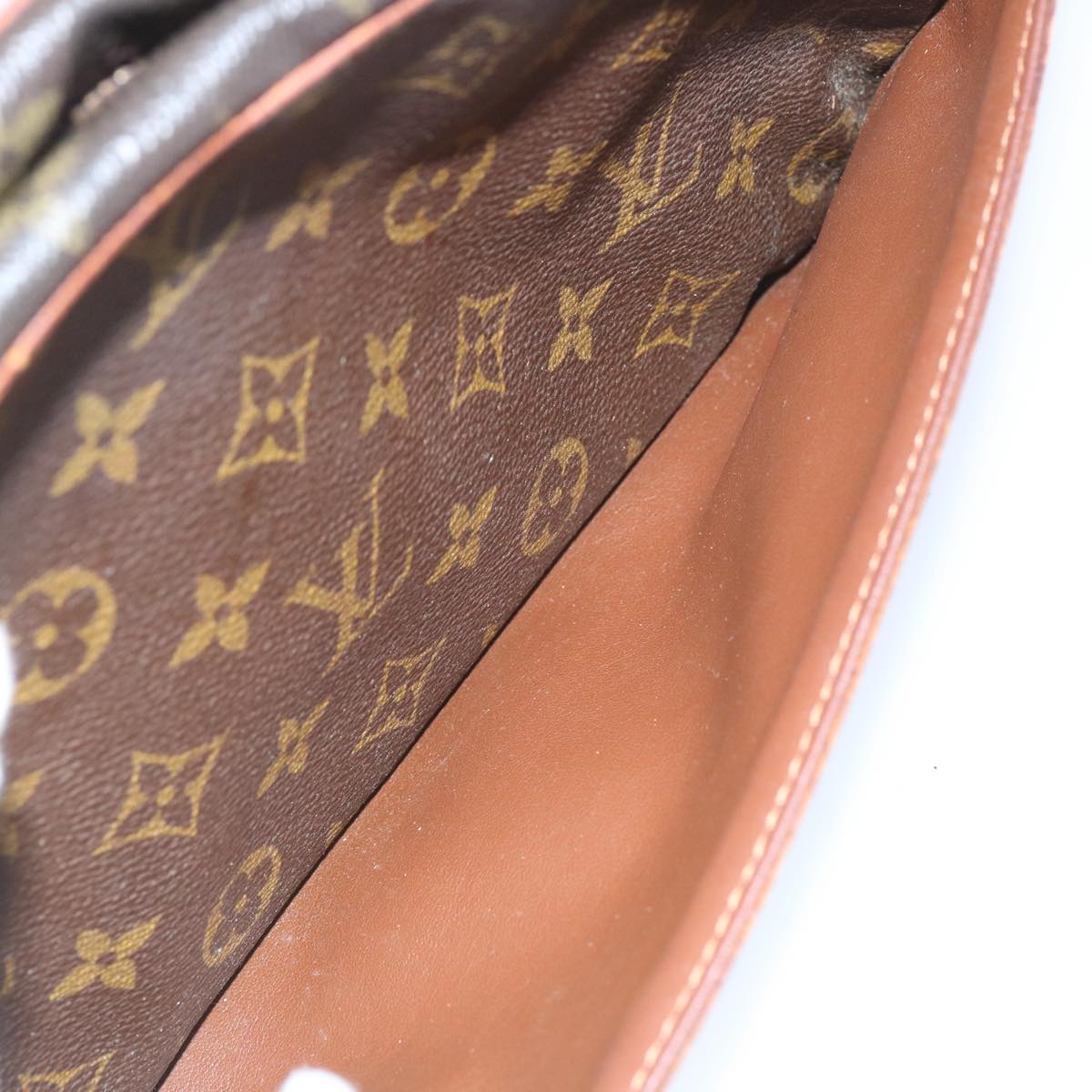 LOUIS VUITTON Monogram Compiegne 28 Clutch Bag M51845 LV Auth am5799