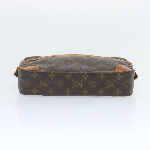 LOUIS VUITTON Monogram Compiegne 28 Clutch Bag M51845 LV Auth am5799