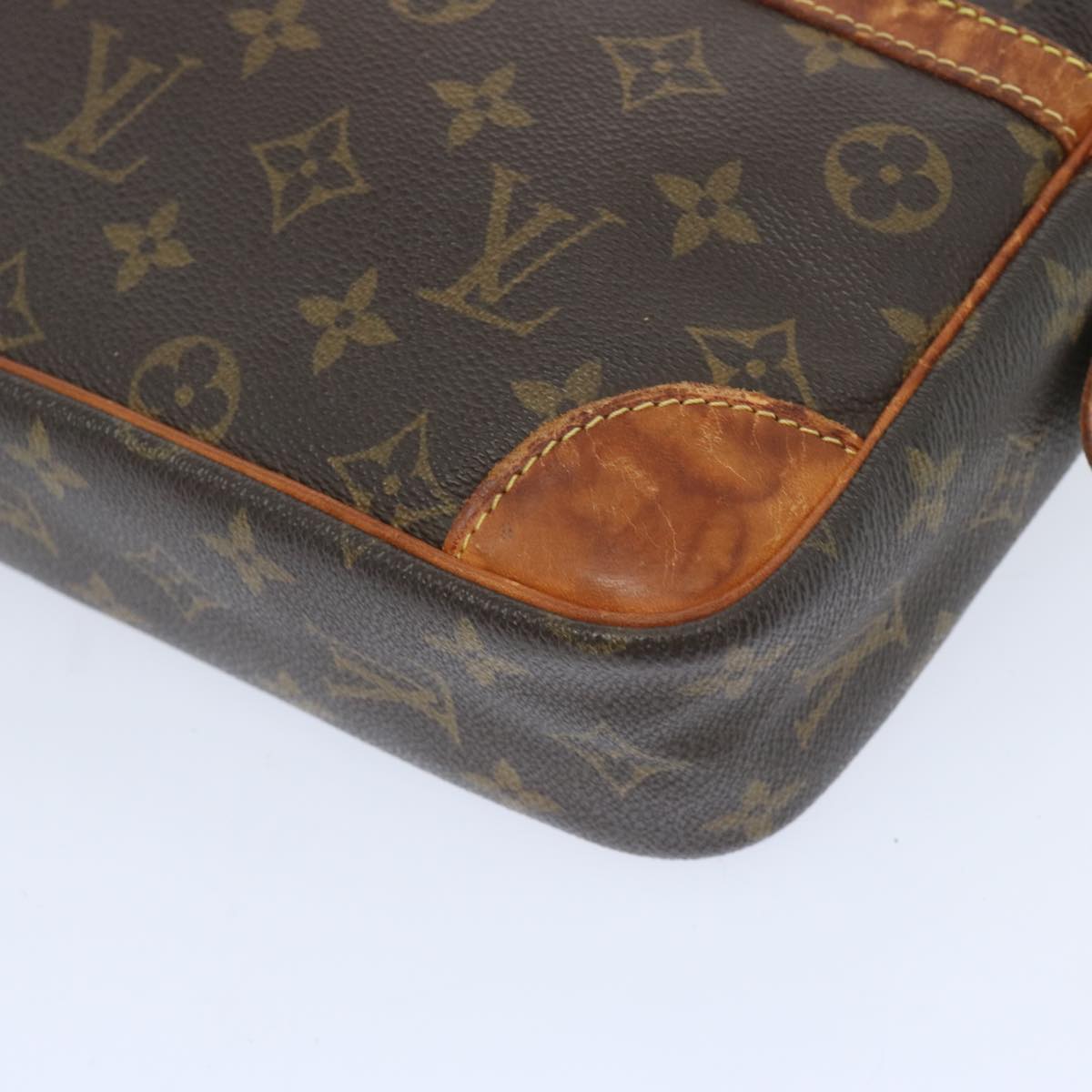 LOUIS VUITTON Monogram Compiegne 28 Clutch Bag M51845 LV Auth am5799