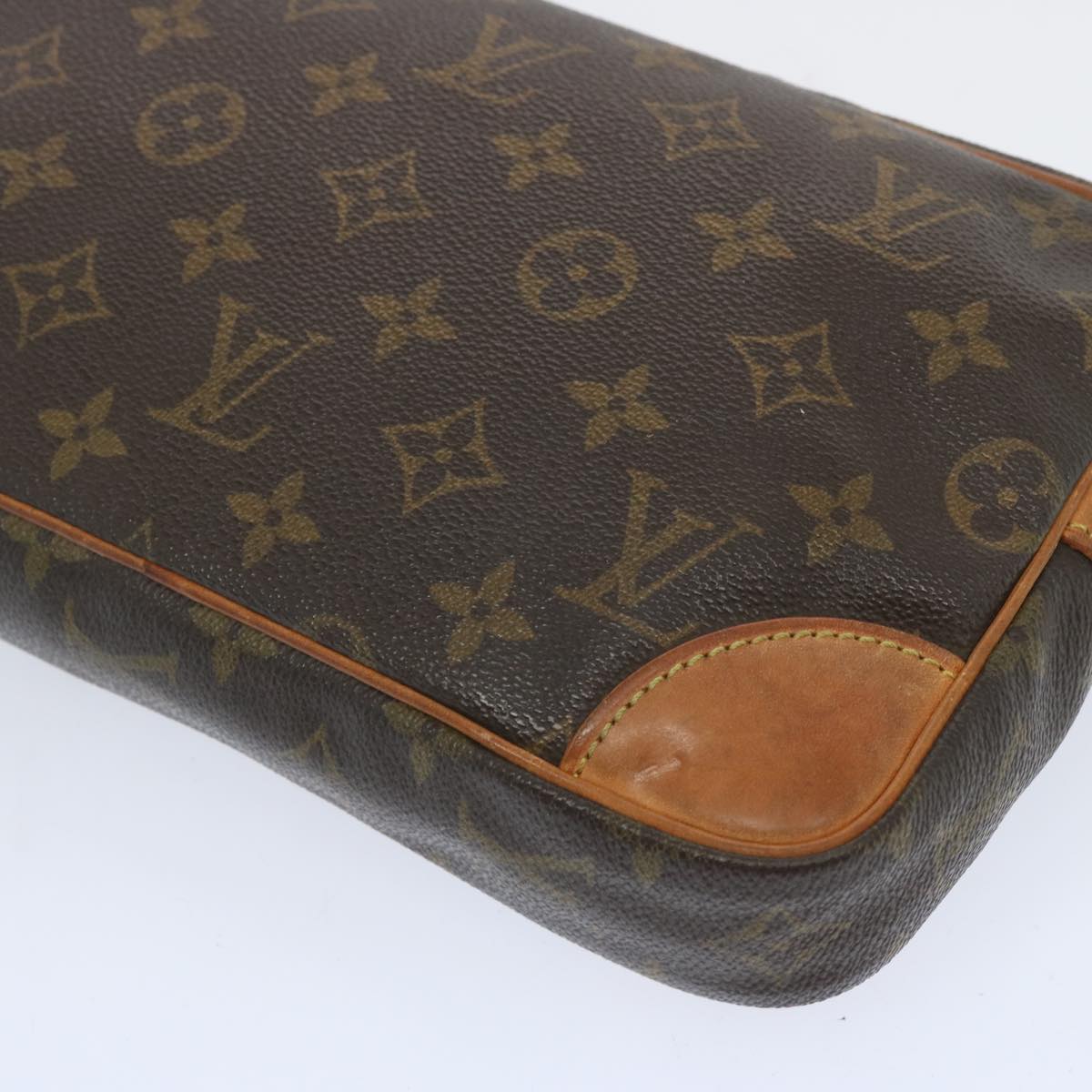 LOUIS VUITTON Monogram Marly Dragonne GM Clutch Bag M51825 LV Auth am5801